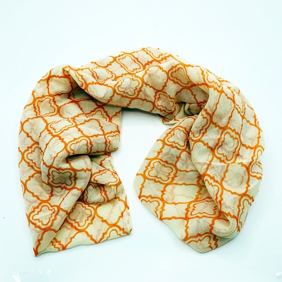 Women's Designer Fashion Scarves Sheer By Oori - Picture 3 of 8